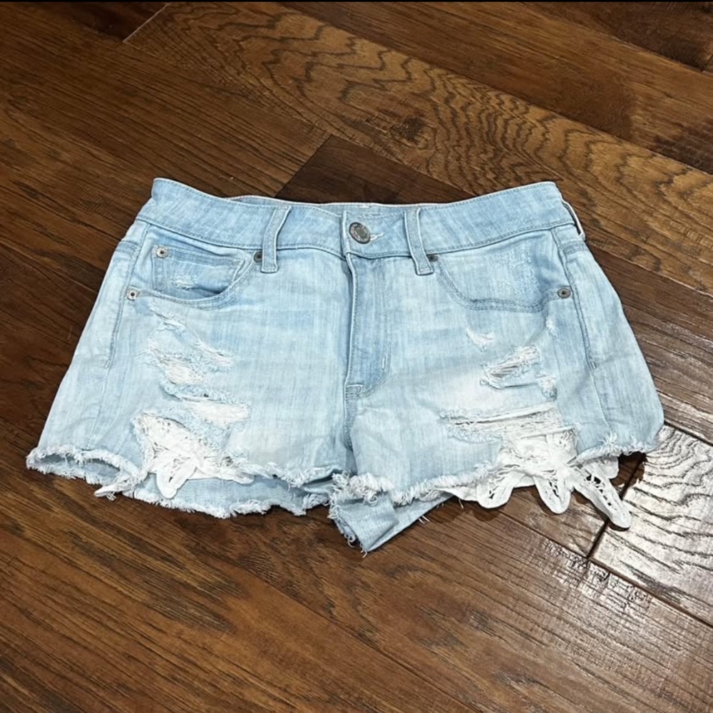 American Eagle Hi-Rise Shortie